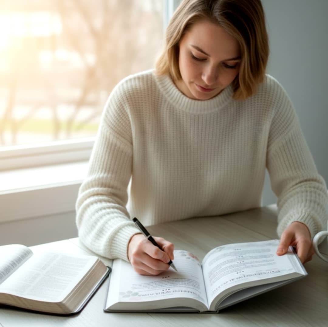 Daughter Journalling 1