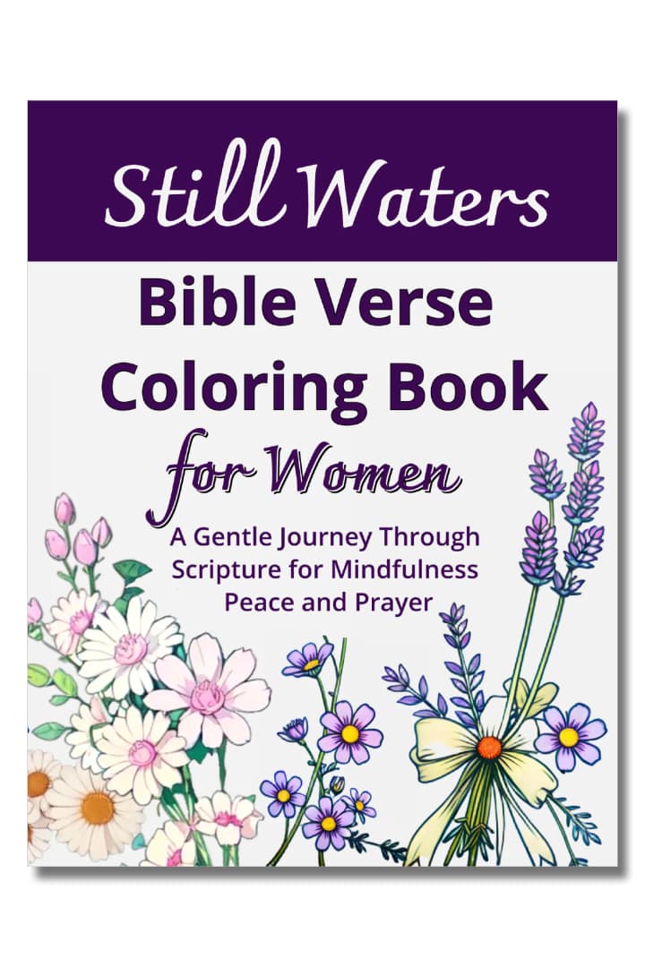 Still Waters Bible Verse Coloring Book for Women